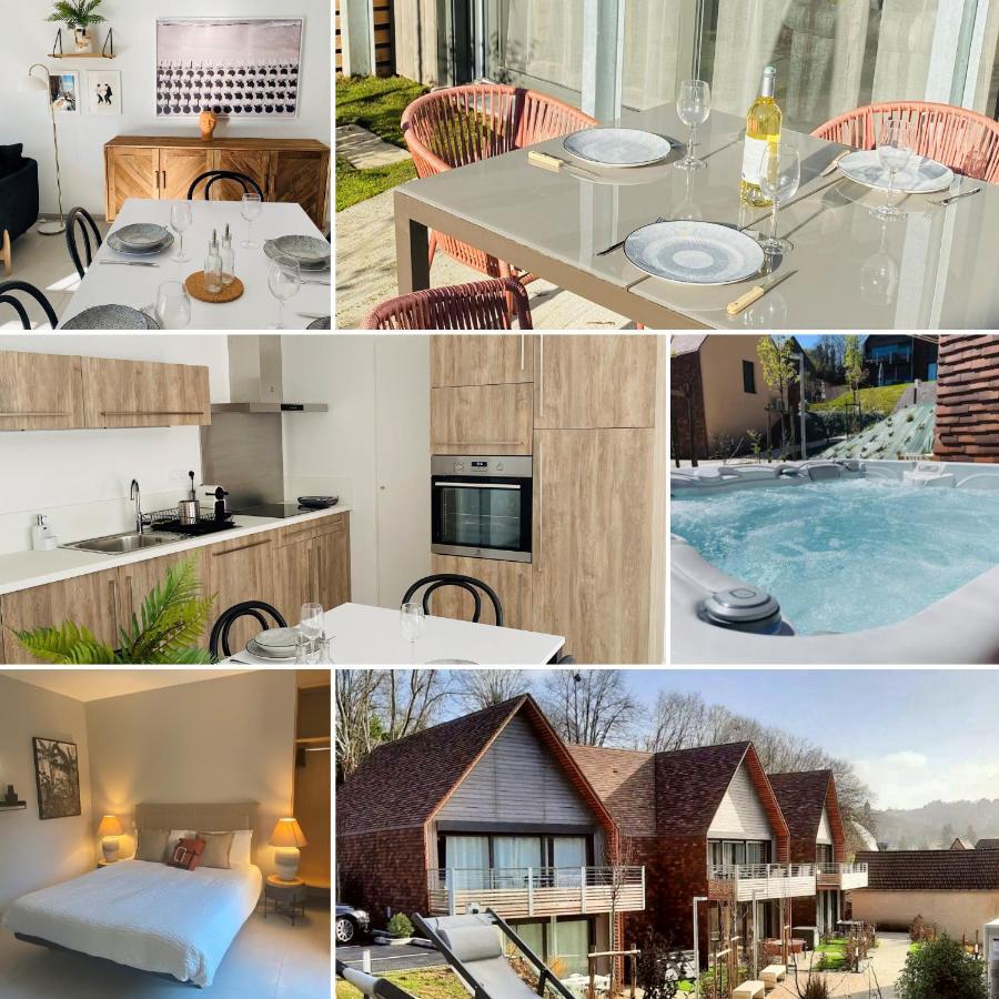 Le Viagio Superbe Appartement Avec Jacuzzi Sarlat Extérieur photo
